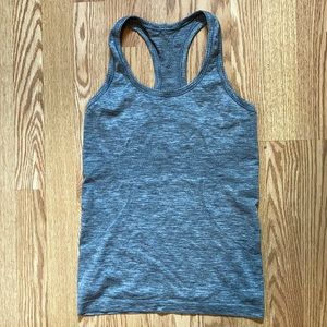 Lululemon Gray racer back tank